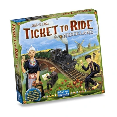 Ticket To Ride Nederland – Uitbreiding 4 Ticket To Ride Nederland – Uitbreiding - Afbeelding 2