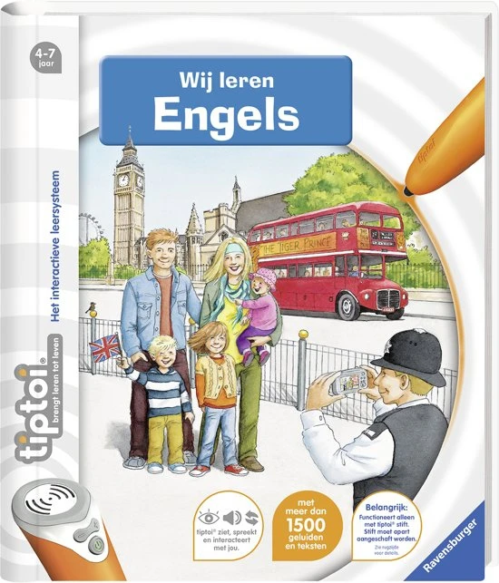 Tiptoi Boek “Wij Leren Engels” 3 Tiptoi Boek “Wij Leren Engels”