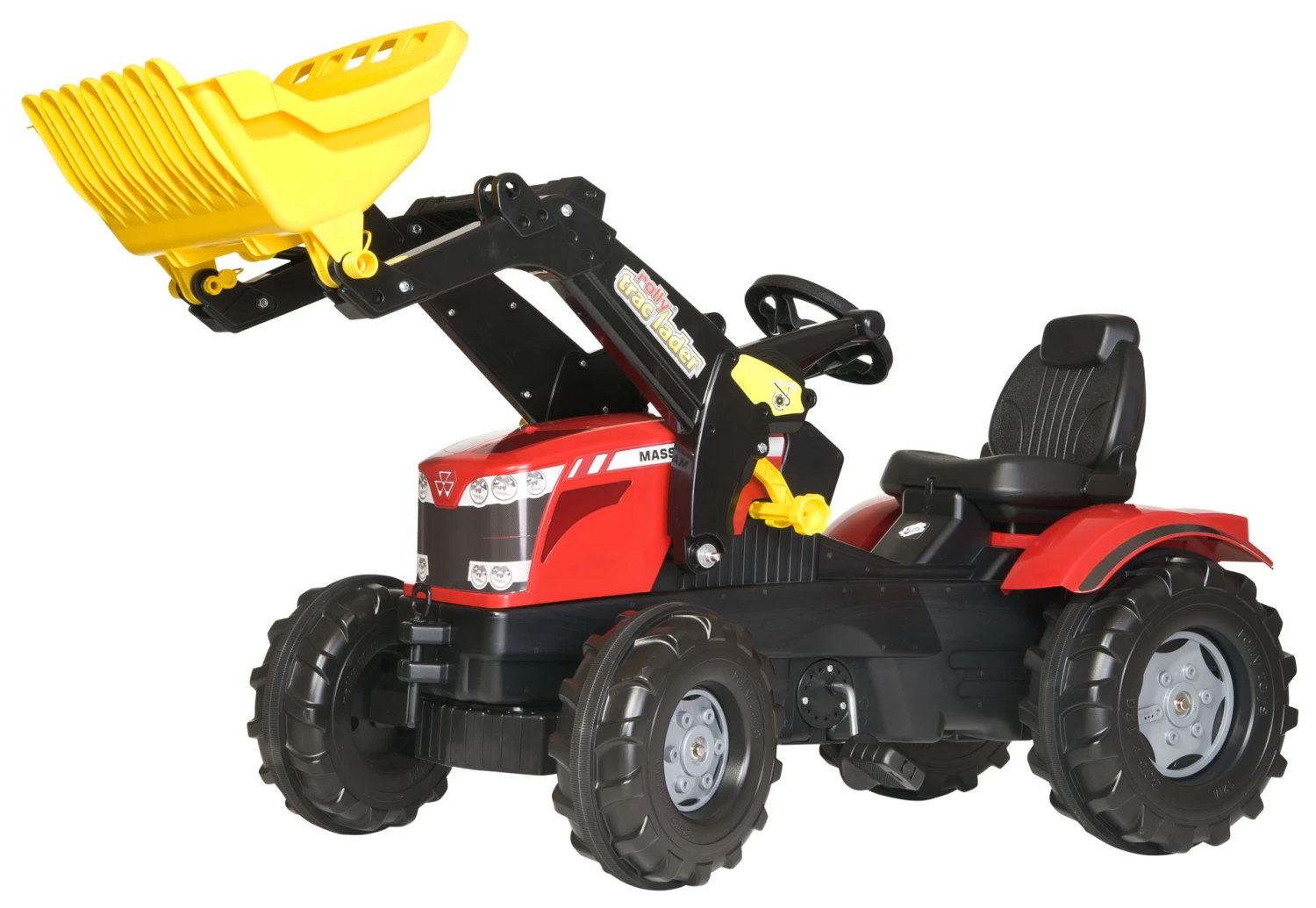 RollyToys Farmtrac Massey-Ferguson Voorlader Traptractor 4 RollyToys Farmtrac Massey-Ferguson Voorlader Traptractor - Afbeelding 2