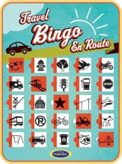 Travel-Bingo-en-Route Auto-bingo Zoekspel
