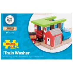BigJigs BJT250 Rail Trein Wasstraat -Speel Actief Verkoop trein wasstraat bigjigs bjt 250 3