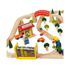 BigJigs BJT018 Houten Trein 124-delige Treinset Transport 16 BigJigs BJT018 Houten Trein 124-delige Treinset Transport -Speel Actief Verkoop treinset transport bigjigs bjt018 2
