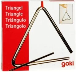 Triangel 16 Cm. -Speel Actief Verkoop triangel goki 61981 1 1