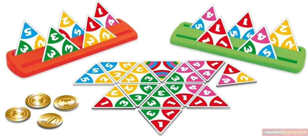 Triominos Junior Kinderspel Goliath 4 Triominos Junior Kinderspel Goliath - Afbeelding 2