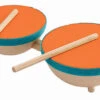 Dubbele Trommel Plantoys -Speel Actief Verkoop trommel double drum plan toys 6425
