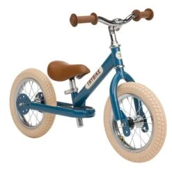 Trybike Steel Blue 2-in-1 Loopfiets Vintage -Speel Actief Verkoop trybike vintage steel 2 in 1 loopfiets blauw 2