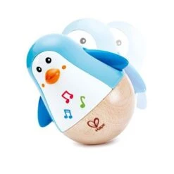 Muziek Tuimelaar Pinguin – Hape Music Wobbler -Speel Actief Verkoop tuimelaar pinguin hape e0331 pinguin music wobbler 1 1