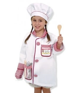 Melissa & Doug Verkleedkleren Chef Kok Melissa&Doug Verkleedset 4 Melissa & Doug Verkleedkleren Chef Kok Melissa&Doug Verkleedset - Afbeelding 2