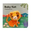 Vingerpop Boekje Baby Kat Baby/Peuterboek -Speel Actief Verkoop vingerpopboekje baby Kat speelactief.nl