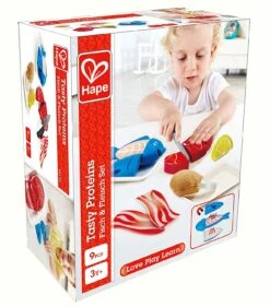 Vlees En Vis – Hape Tasty Proteins -Speel Actief Verkoop vis envlees hape e3155 tasty proteins 2