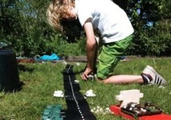 WayToPlay Straight Rubber Autobaanstukken 4pc -Speel Actief Verkoop waytoplay rubber autobaan uitbreidingsset speelactief