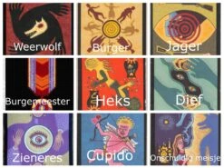 De Weerwolven Van Wakkerdam; Karakters – Kaartspel 7 De Weerwolven Van Wakkerdam; Karakters – Kaartspel -Speel Actief Verkoop weerwolven van wakkerdam karakters kaartspel uitbreiding 999games 1 1