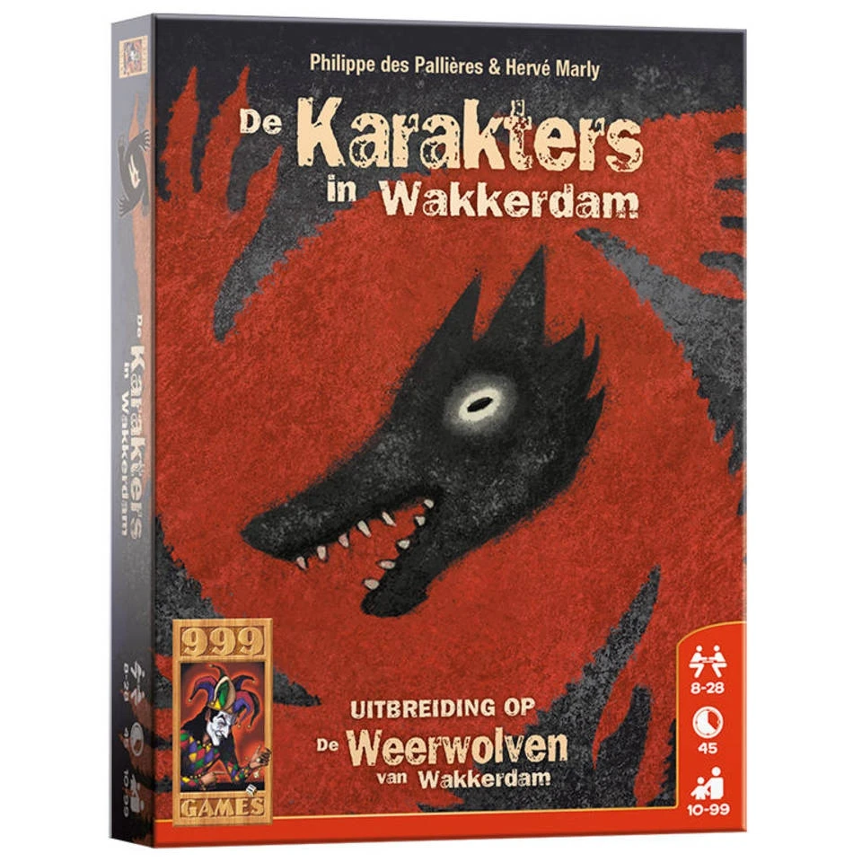 De Weerwolven Van Wakkerdam; Karakters – Kaartspel 3 De Weerwolven Van Wakkerdam; Karakters – Kaartspel